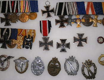 Sammlung Militaria Orden und Abzeichen – Eisernes Kreuz & Medaillen Sammlung Militaria Orden und Abzeichen mit Eisernem Kreuz, Medaillen und Frontauszeichnungen – Ankauf von Orden, Nachlässen und Sammlungen