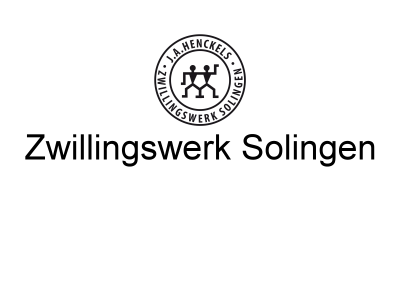 Herstellerlogo Zwilling J.A. Henckels – Zwillingswerk Solingen Logo des Zwillingswerks Solingen, Hersteller J.A. Henckels mit typischem Zwilling-Symbol.